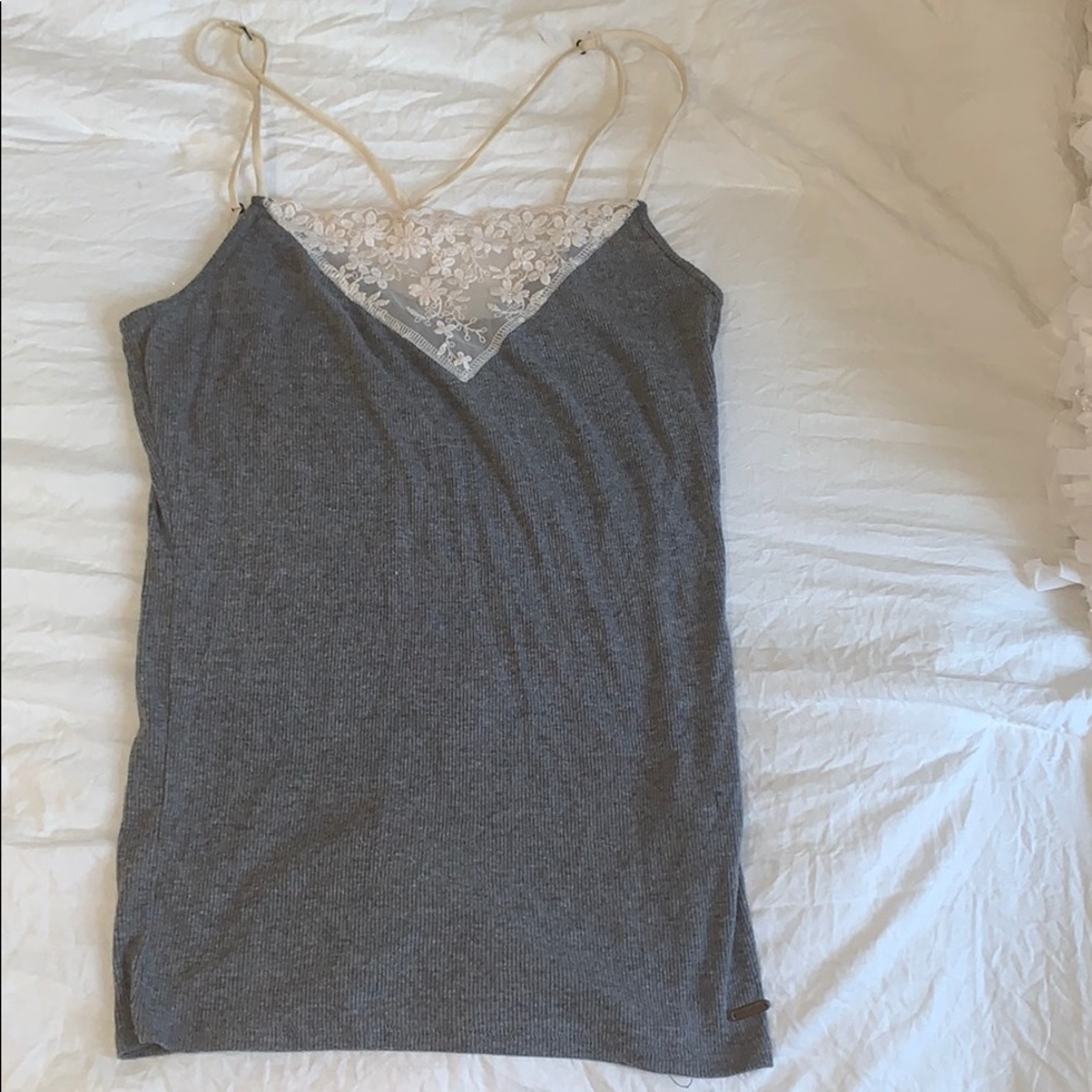 Hollister Tank Super Cute Cris Cros straps